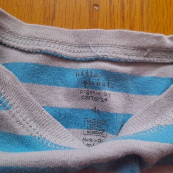Carters Organic Pajamas 4T - Picture 8 of 11